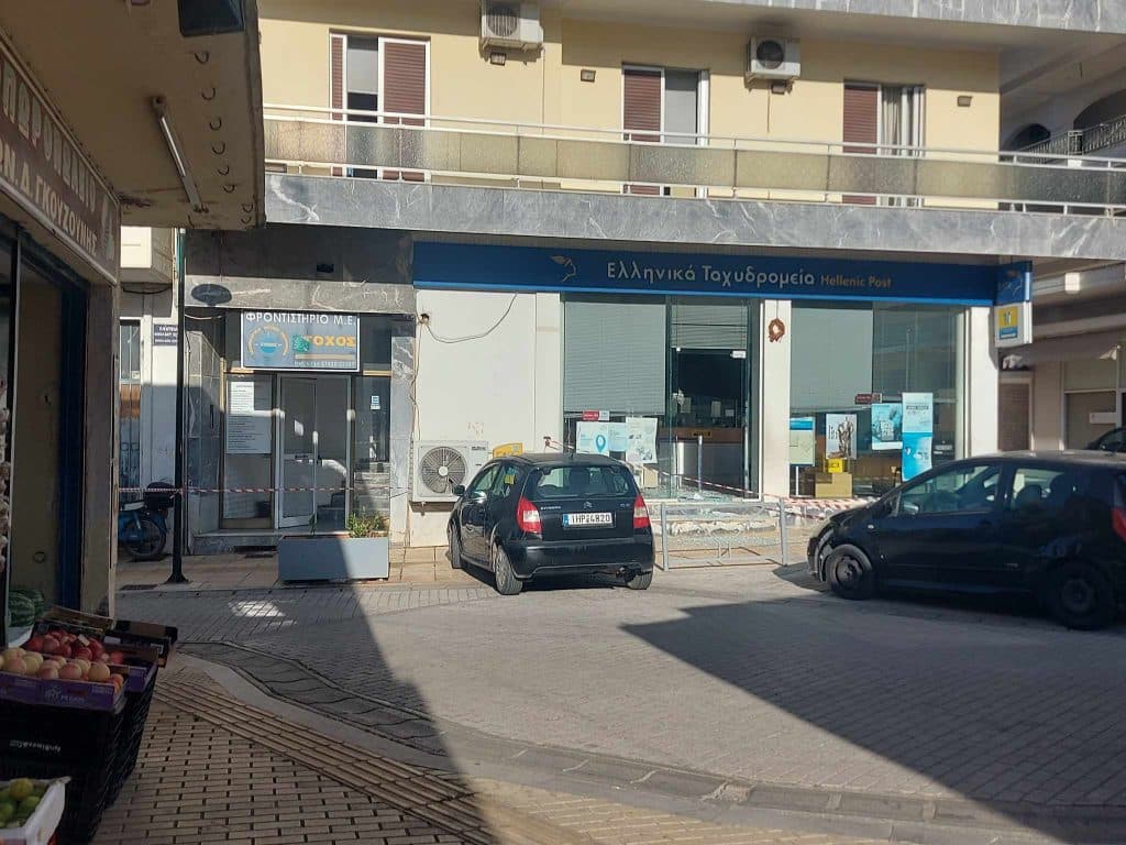 Ένοπλή ληστεία στα ΕΛΤΑ της Μεσσήνης λίγο μετά την άφιξη χρηματαποστολής