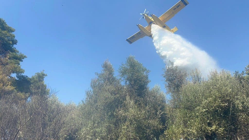 Πύργος: Οριοθετήθηκε η πυρκαγιά στην Ηράκλεια Ηλείας