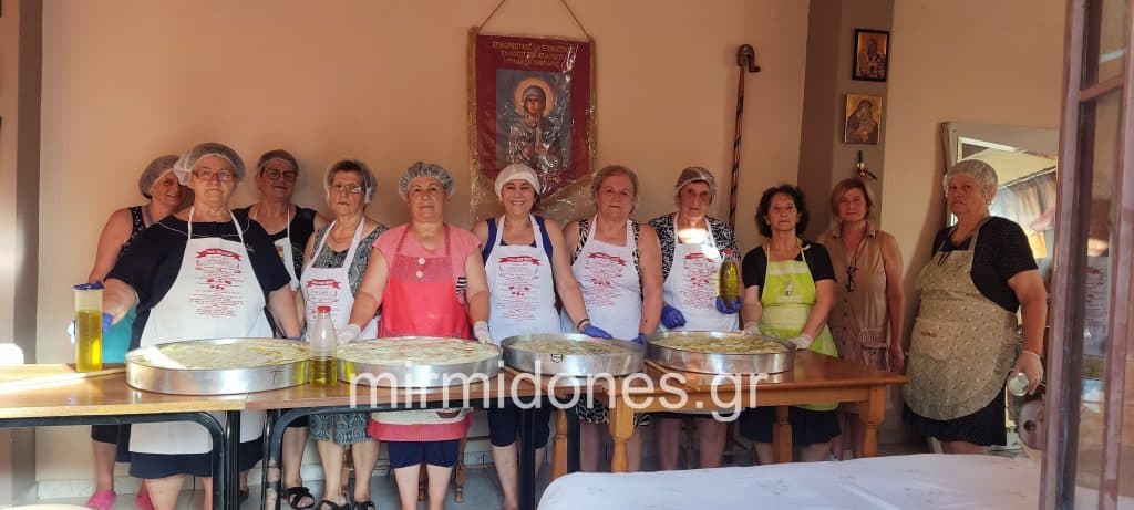 Ξεκίνησαν από το πρωί οι ετοιμασίες για τη “12η Γιορτή της Πίτας”.