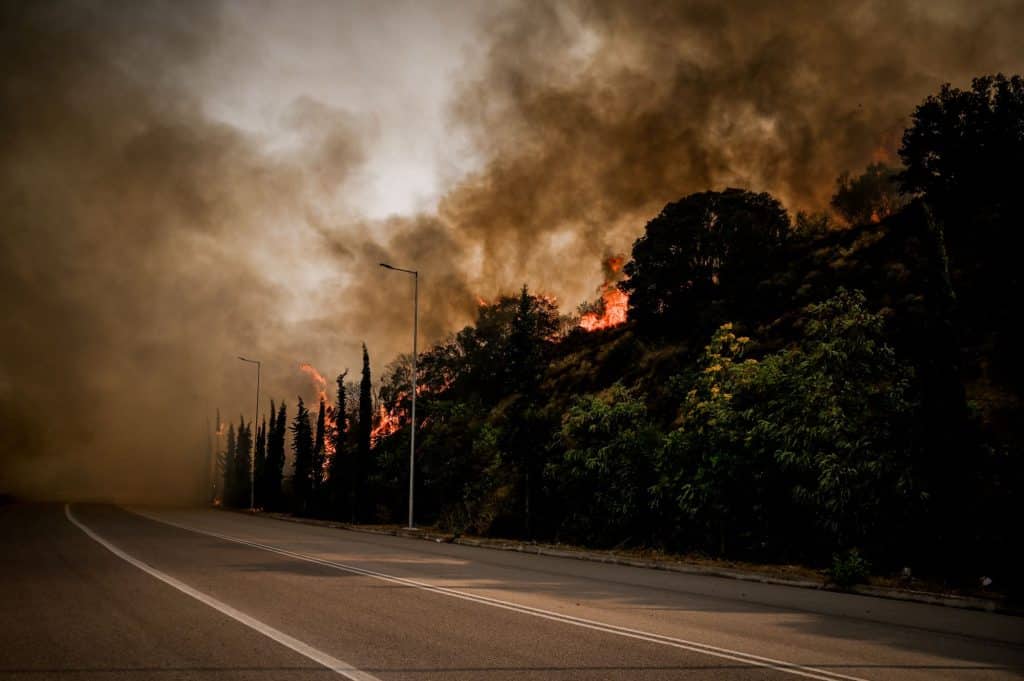 Πύρινα μέτωπα σε Μαγνησία, Ρόδο, Φθιώτιδα, Κάρυστο, Βόλο – Σε ύφεση Κέρκυρα και Αίγιο
