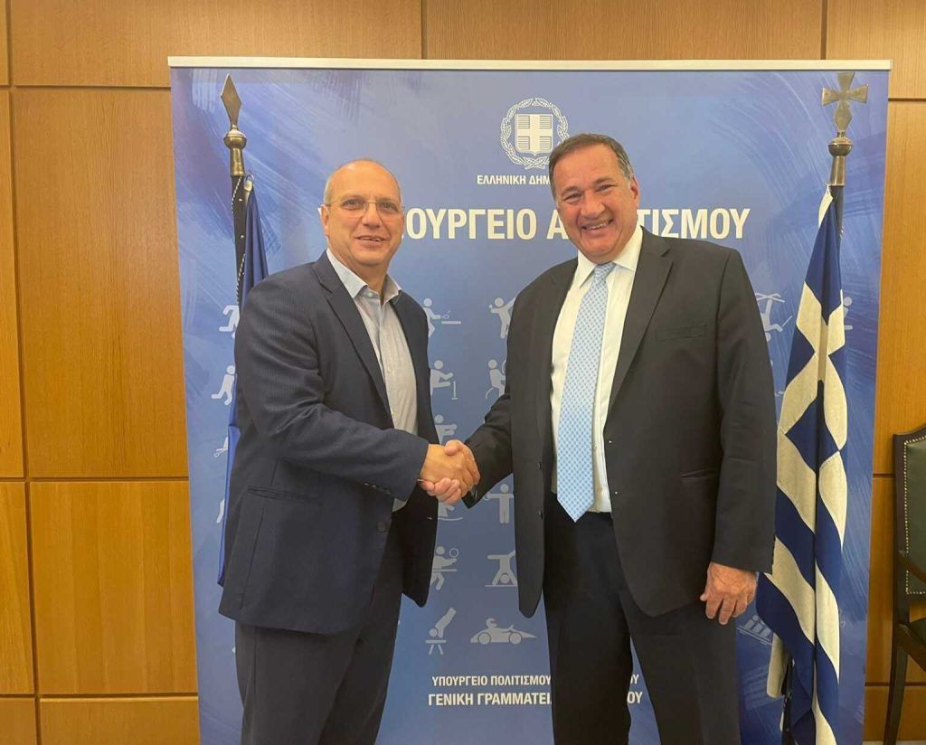 Σπ. Καπράλος: «Συγχαρητήρια στον Γιάννη Οικονόμου για την ανάληψη του Υπουργείου Αθλητισμού, θα είμαι στο πλευρό του» Σπ. Καπράλος: «Συγχαρητήρια στον Γιάννη Οικονόμου για την ανάληψη του Υπουργείου Αθλητισμού, θα είμαι στο πλευρό του»