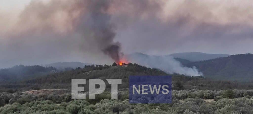 Ρόδος: Στη μάχη για την κατάσβεση της πυρκαγιάς ρίχτηκαν τα εναέρια μέσα (video) Ρόδος: Στη μάχη για την κατάσβεση της πυρκαγιάς ρίχτηκαν τα εναέρια μέσα (video)