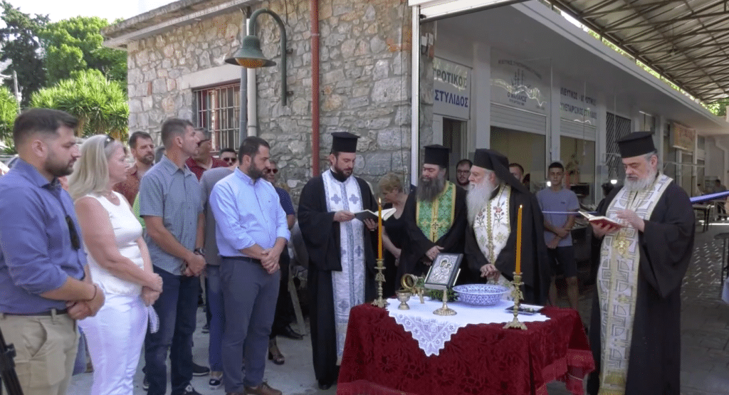 Εγκαινιάστηκε σήμερα  η ανακαινισμένη Δημοτική Αγορά Στυλίδας