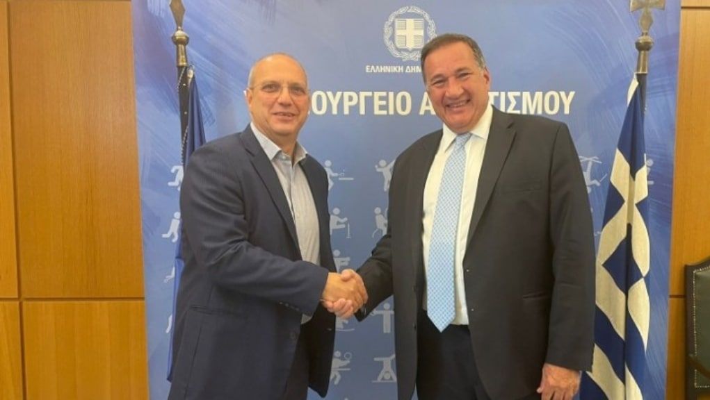 Συνάντηση του αναπληρωτή υπουργού Αθλητισμού με τον πρόεδρο της ΕΟΕ Συνάντηση του αναπληρωτή υπουργού Αθλητισμού με τον πρόεδρο της ΕΟΕ