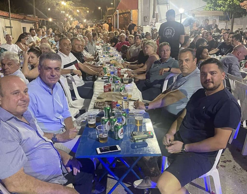 Στο πανηγύρι στους Μύλους  η Δήμαρχος  Στυλίδας  Βιργινία Στεργίου