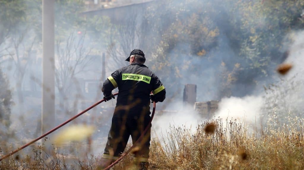 Ρέθυμνο: Πρόστιμο σε άνδρα που έβαλε φωτιά σε απορρίμματα