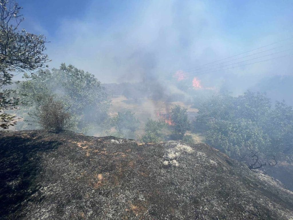 Ηράκλειο: Σε ύφεση η πυρκαγιά στο Ασήμι Ηράκλειο: Σε ύφεση η πυρκαγιά στο Ασήμι