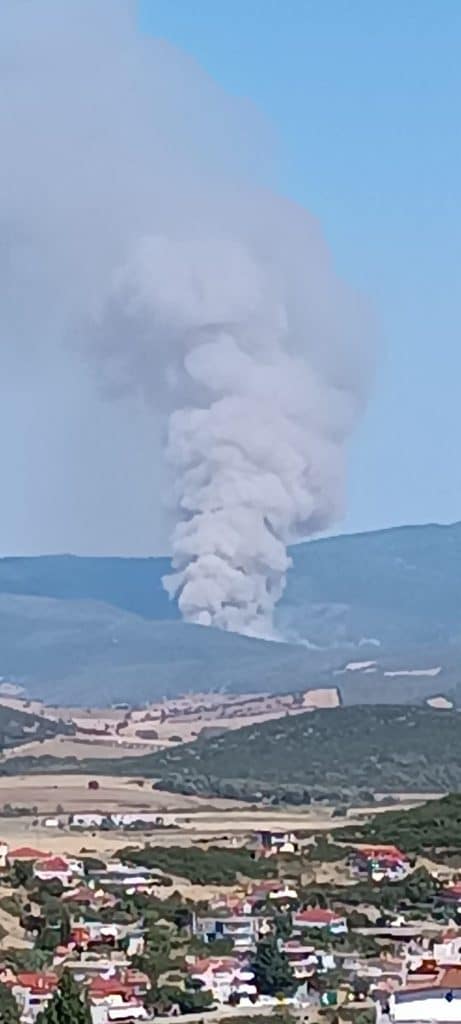 Εκτατό :Φωτιά κοντά στη Μαντασιά Δομοκού Εκτατό :Φωτιά κοντά στη Μαντασιά Δομοκού