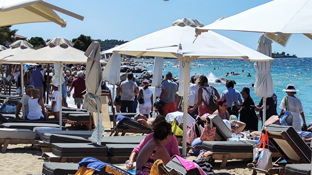Χαλκιδική: Διαμαρτυρίες στη Νικήτη και την Ποτίδαια στο πλαίσιο του «κινήματος της πετσέτας» Χαλκιδική: Διαμαρτυρίες στη Νικήτη και την Ποτίδαια στο πλαίσιο του «κινήματος της πετσέτας»