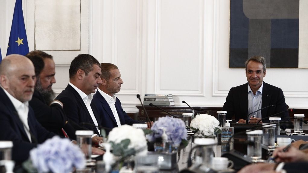 Σε εξέλιξη η συνάντηση Μητσοτάκη, Τσέφεριν και των “Big 4” (ΦΩΤΟρεπορταζ) Σε εξέλιξη η συνάντηση Μητσοτάκη, Τσέφεριν και των “Big 4” (ΦΩΤΟρεπορταζ)