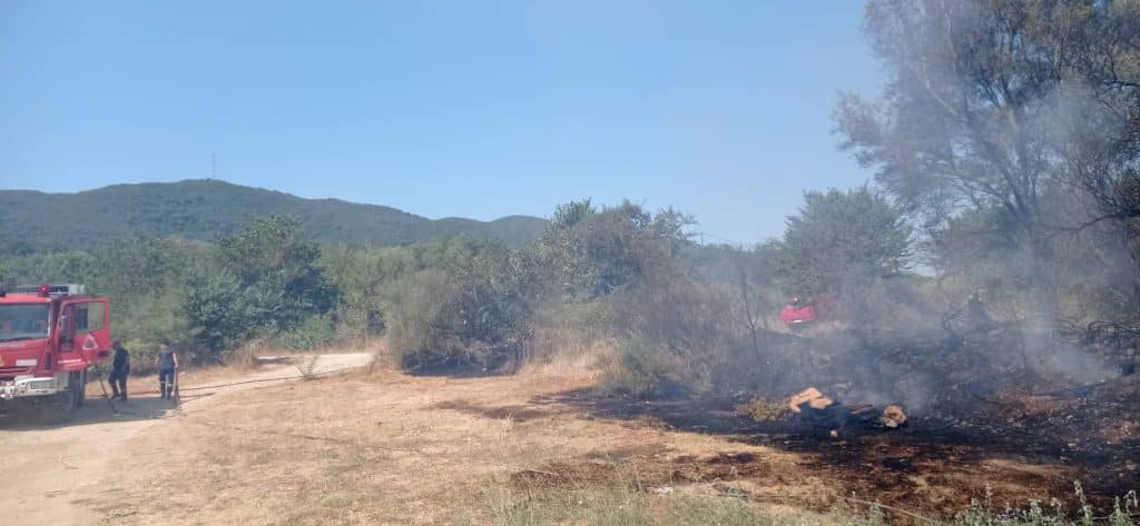 Άμεση επέμβαση της πυροσβεστικής περιόρισε την αναζωπύρωση στην Δεσκάτη Γρεβενών