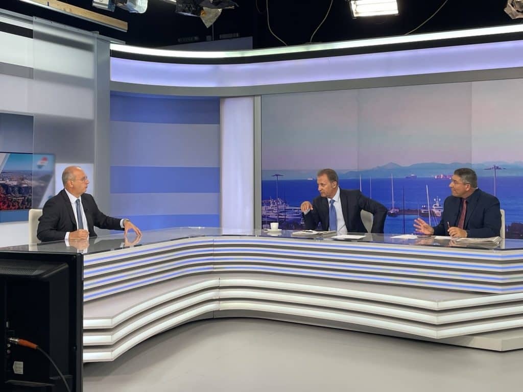 Ο Υπουργός Προστασίας του Πολίτη, κ. Γιάννη Οικονόμου, στον τηλεοπτικό σταθμό «ΣΚΑΪ»