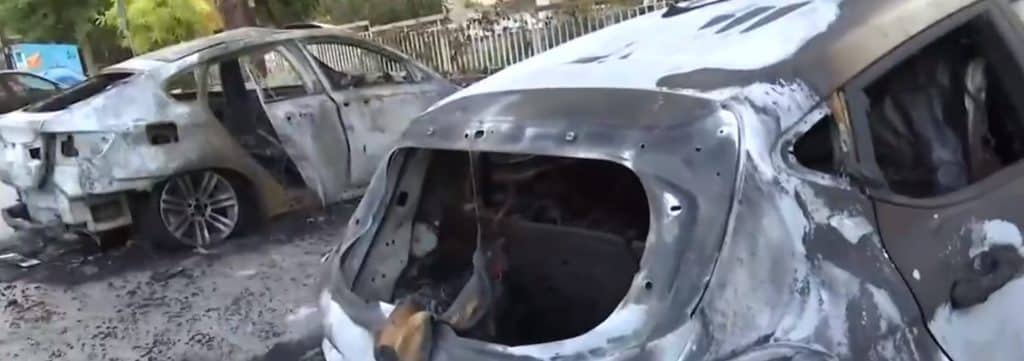 Καλαμαριά: Ζημιές σε ΙΧ από εκδήλωση πυρκαγιάς