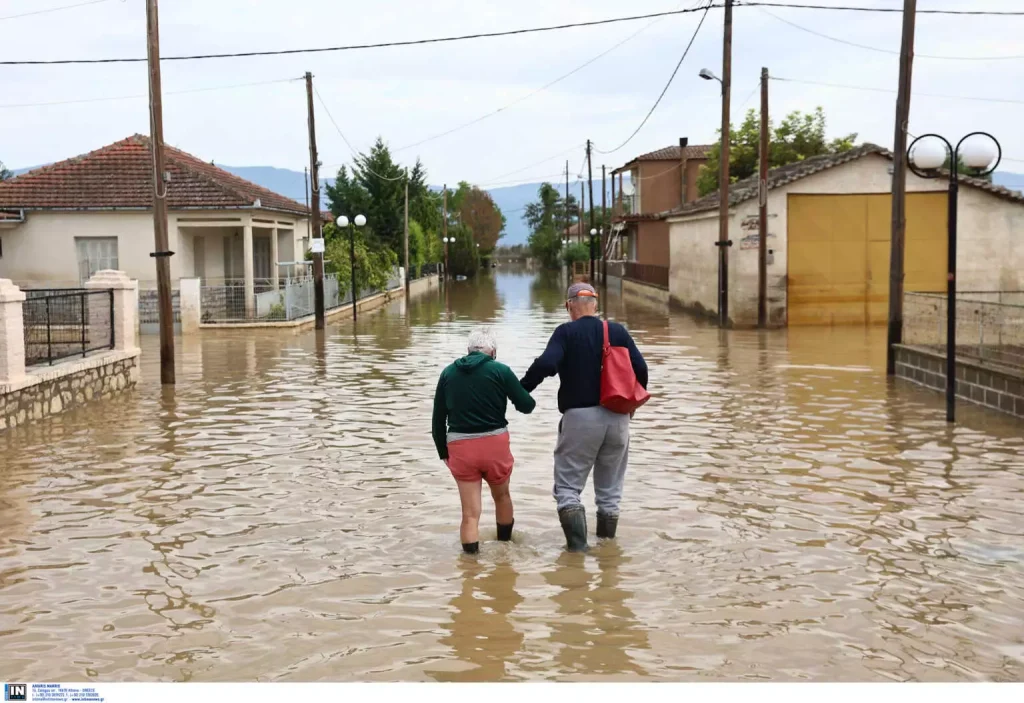 Κακοκαιρία – Λάρισα: Φωτορεπορτάζ από το Σωτήριο που παραμένει πλημμυρισμένο