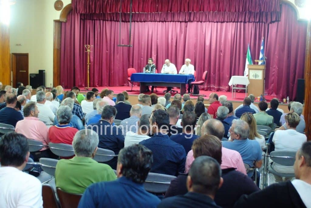 Συνάντηση Δημήτρη Τζιαχρήστα με τους υποψηφίους του συνδυασμού του