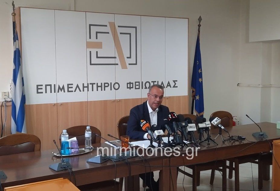 Ο Χρήστος  Σταϊκούρας παρουσίασε  τα έργα που θα γίνουν στη Φθιώτιδα