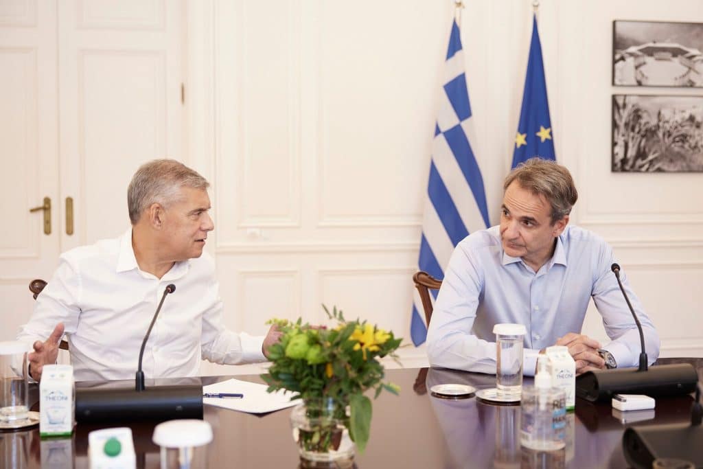 Θεσσαλία: Τηλεδιάσκεψη Mητσοτάκη – Αγοραστού με το Συντονιστικό Θεσσαλία: Τηλεδιάσκεψη Mητσοτάκη – Αγοραστού με το Συντονιστικό