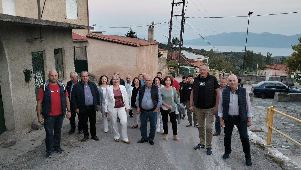 Επίσκεψη της Βιργινίας Στεργίου στους Μύλους Φθιώτιδας
