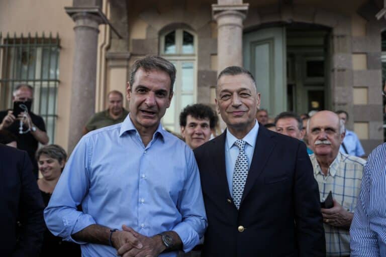 Στη Μυτιλήνη ο Κ. Μητσοτάκης για να στηρίξει την υποψηφιότητα Α. Στεφανή Στη Μυτιλήνη ο Κ. Μητσοτάκης για να στηρίξει την υποψηφιότητα Α. Στεφανή