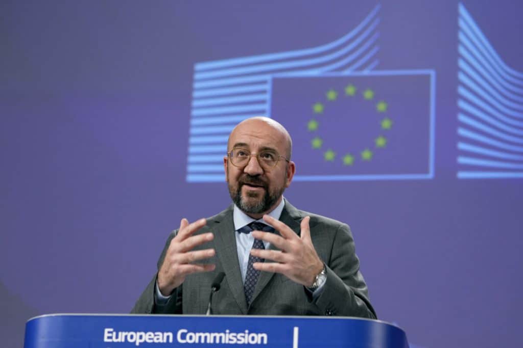 ΕΕ-Σ.Μισέλ: “Χαιρετίζω τη συμφωνία για την απελευθέρωση των γυναικών και των παιδιών που κρατούνται όμηροι στη Γάζα” ΕΕ-Σ.Μισέλ: “Χαιρετίζω τη συμφωνία για την απελευθέρωση των γυναικών και των παιδιών που κρατούνται όμηροι στη Γάζα”