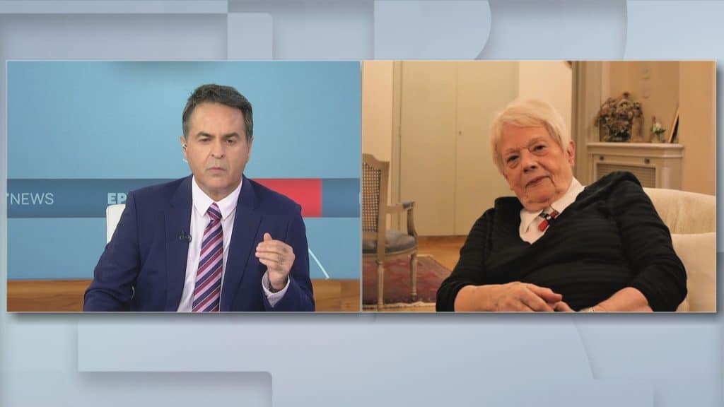 Λ. Έιντζελ – Eπιζήσασα Ολοκαυτώματος: «Οι ηγέτες μας πηγαίνουν προς πόλεμο και αυτό με φοβίζει αφάνταστα»