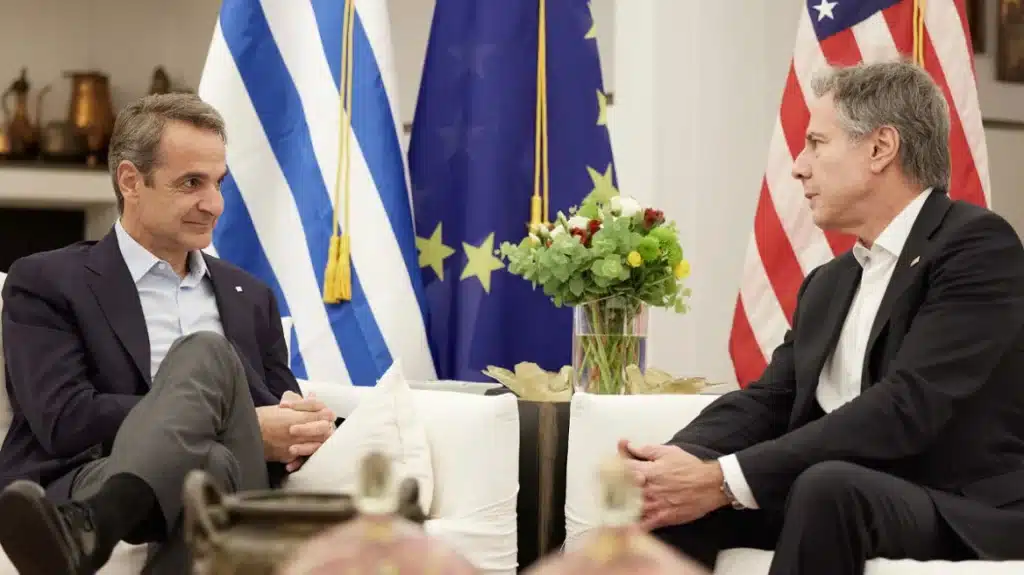 Πακέτο μαμούθ δωρεάν στρατιωτικής βοήθειας και F-35 από ΗΠΑ σε Ελλάδα – Επιστολή Μπλίνκεν στον Μητσοτάκη Πακέτο μαμούθ δωρεάν στρατιωτικής βοήθειας και F-35 από ΗΠΑ σε Ελλάδα – Επιστολή Μπλίνκεν στον Μητσοτάκη