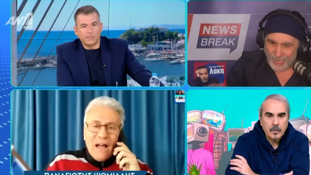 Παναγιώτης Ψωμιάδης: Χαμός με την ατάκα του στο «Πρωινό» – Είπε «έπεσα σε αδελφάτο» σε μέλος του πάνελ