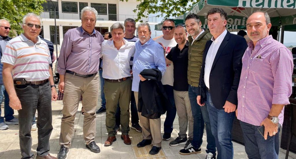 Τον Δομοκό επισκέφθηκε ο υποψήφιος Ευρωβουλευτής του ΣΥΡΙΖΑ-Π.Σ κ. Νίκος Φαραντούρης
