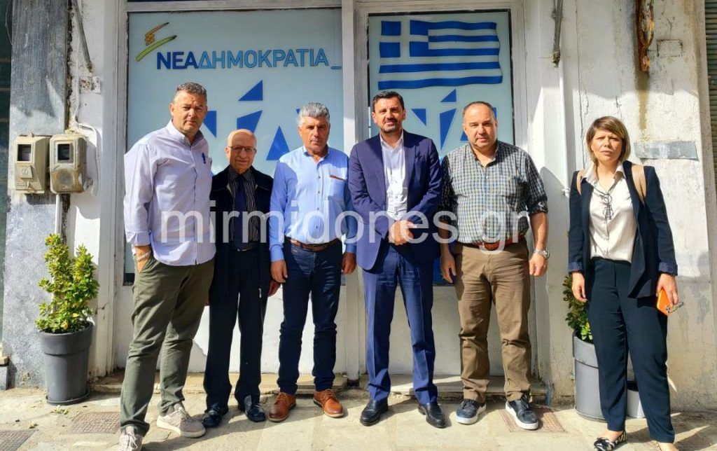 Στο Δομοκό βρέθηκε ο Υφυπουργός  Προστασίας του Πολίτη κ. Ανδρέας Νικολακόπουλος 