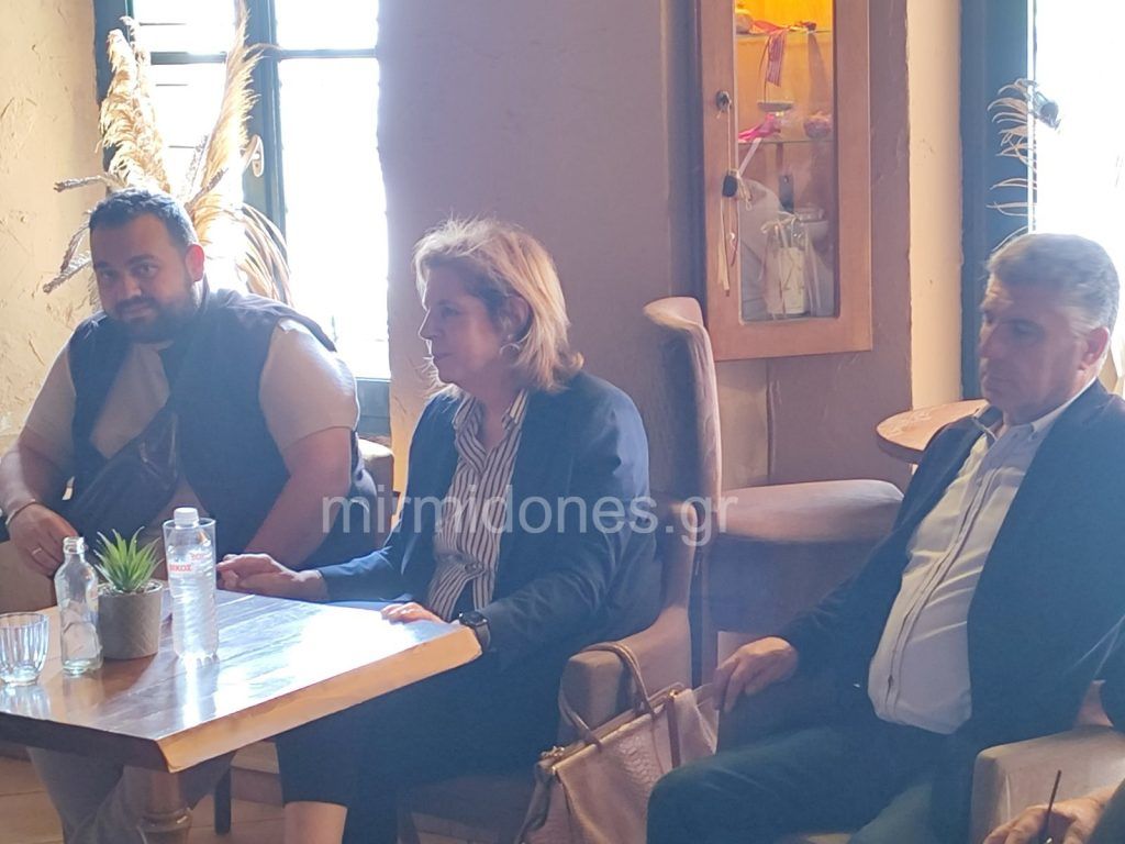 Στο Δομοκό η Ευρωβουλευτής της Νέας Δημοκρατίας Εύη Χριστοφιλοπούλου