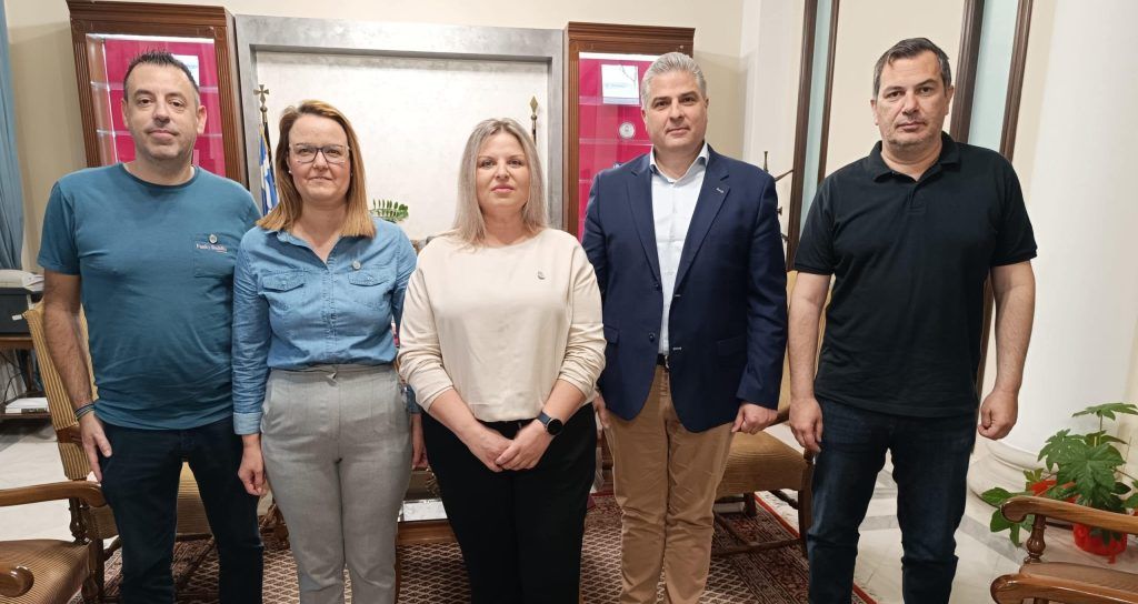 Επίσκεψη του νέου Δ.Σ. της Ένωσης Στρατιωτικών Π.Ε. Φθιώτιδας στον Αντιπεριφερειάρχη Π.Ε. Φθιώτιδας Ηλία Κ. Σανίδα