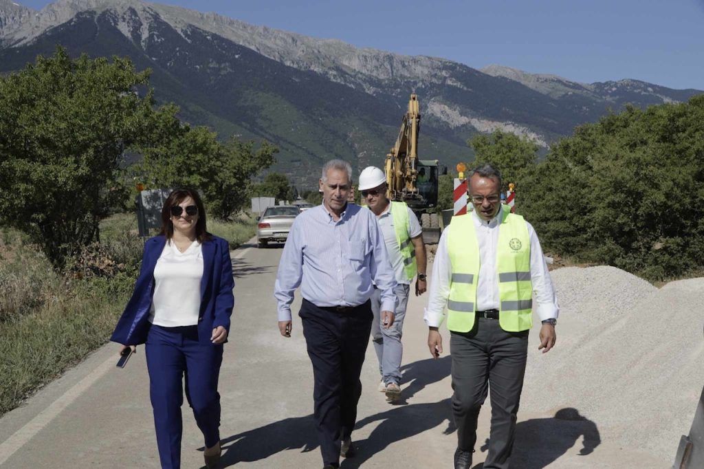 Ο  Χρήστος Σταϊκούρας στο Δήμο Αμφίκλειας – Ελάτειας για σημαντικά έργα υποδομής