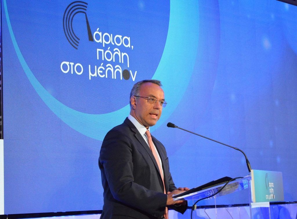Σταϊκούρας: Η αποκατάσταση ζημιών και τα αναπτυξιακά έργα σε Λάρισα και Θεσσαλία
