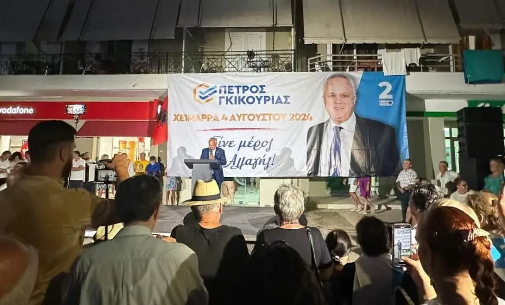 Σύσσωμη η Χιμάρα στο πλευρό του Πέτρου Γκικουρία Σύσσωμη η Χιμάρα στο πλευρό του Πέτρου Γκικουρία