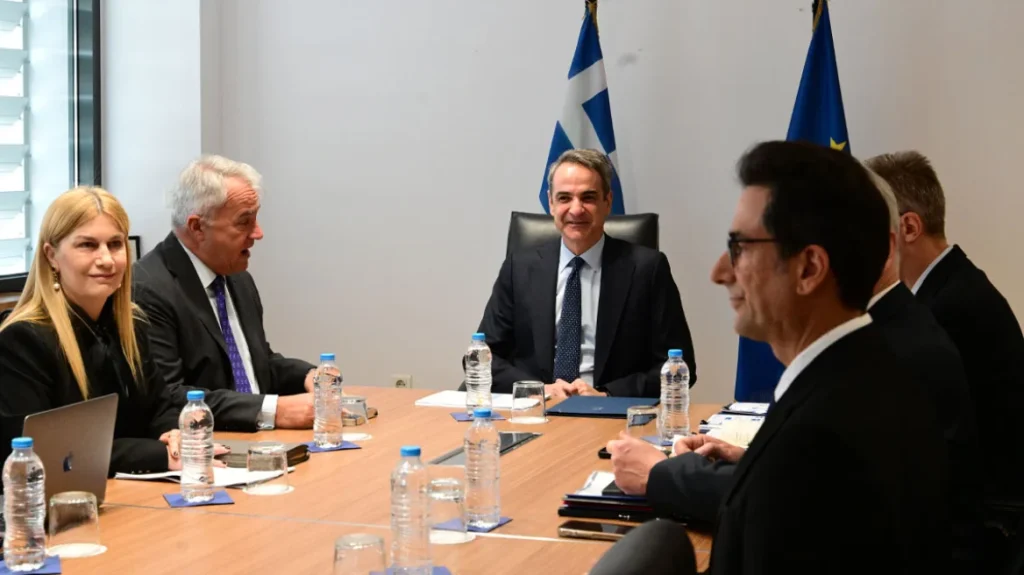 Στο υπουργείο Μετανάστευσης ο Κυριάκος Μητσοτάκης – Δείτε φωτογραφίες
