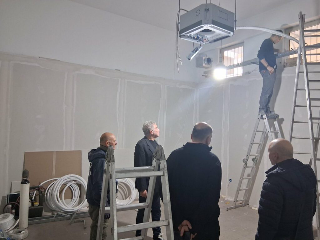 Στο Κ.Υ Λαμίας για επιθεώρηση των εργασιών ο διοικητής της 5ης ΥΠΕ (φώτο)