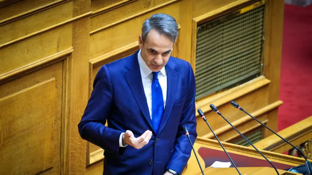 Η ομιλία του Κυριάκου Μητσοτάκη στη Βουλή για τα εξοπλιστικά
