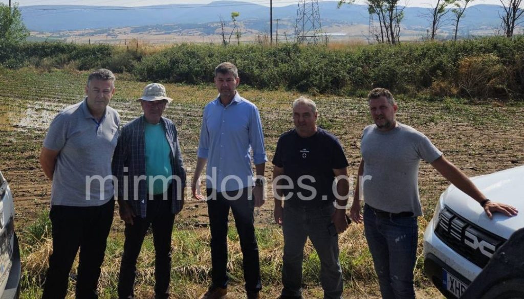 Επίσκεψη του Αντιπεριφερειάρχη Κωνσταντίνου Αποστολόπουλου στα Χωριά του Δήμου Δομοκού που Επλήγησαν από το Χαλάζι Επίσκεψη του Αντιπεριφερειάρχη Κωνσταντίνου Αποστολόπουλου στα Χωριά του Δήμου Δομοκού που Επλήγησαν από το Χαλάζι