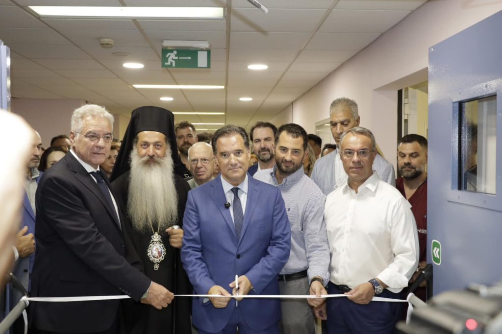 Δήλωση Σταϊκούρα για τα εγκαίνια του ανακαινισμένου ΤΕΠ στο Νοσοκομείο Λαμίας