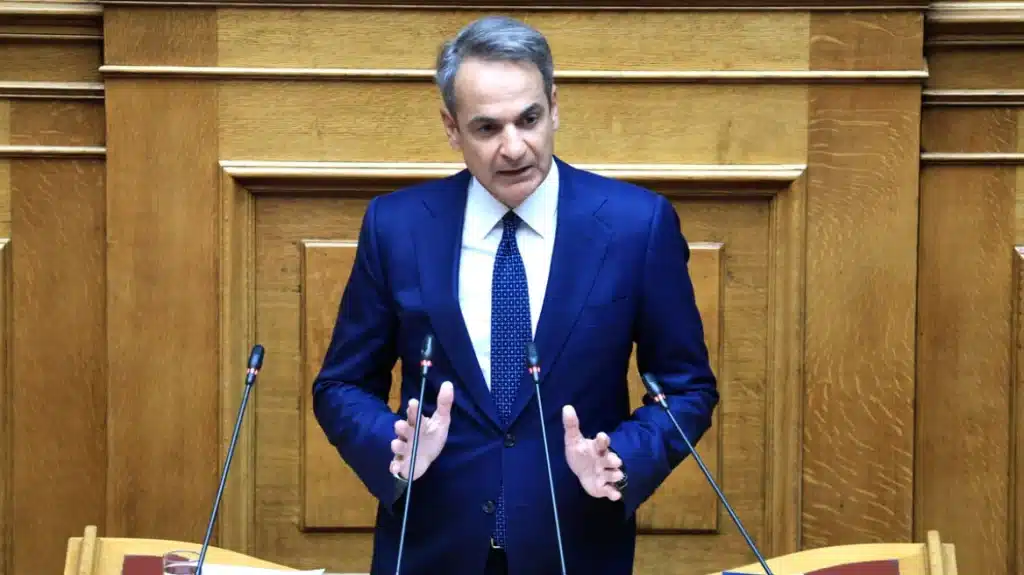 Μητσοτάκης live στη Βουλή: Οι εθνικοί χειρισμοί δεν ασκούνται σε καφενεία και τηλεοπτικά πάνελ – Η Ελλάδα στέκεται πλέον όρθια και περήφανη Μητσοτάκης live στη Βουλή: Οι εθνικοί χειρισμοί δεν ασκούνται σε καφενεία και τηλεοπτικά πάνελ – Η Ελλάδα στέκεται πλέον όρθια και περήφανη