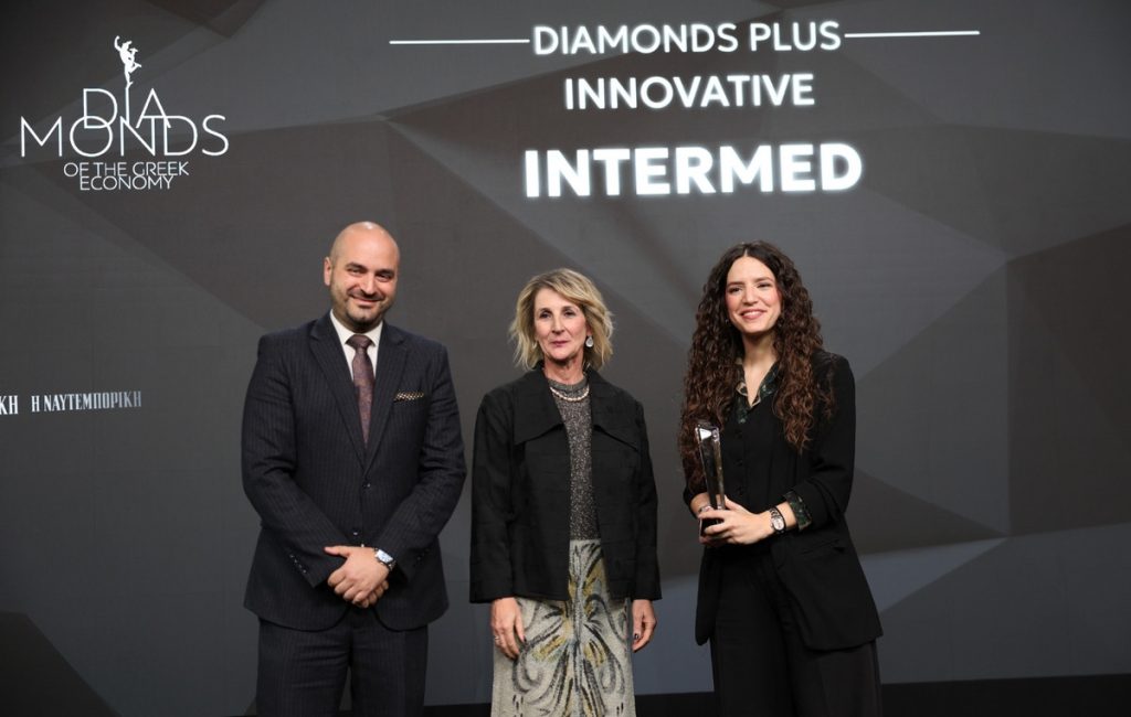 Η InterMed “Innovative Company” στα Diamonds of the Greek Economy