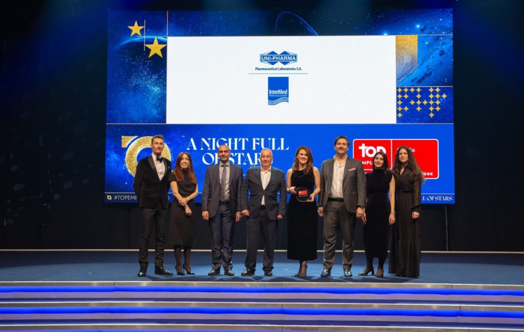 UNI-PHARMA και InterMed πιστοποιήθηκαν ως Top Employers 2026 για τέταρτη συνεχή χρονιά