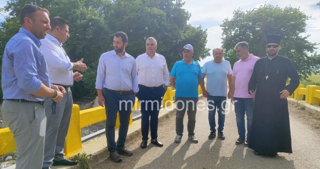 Ο Περιφερειάρχης Στερεάς Ελλάδας Φάνης Σπανός επισκέφθηκε τα έργα στη Φιλιαδώνα Δομοκού