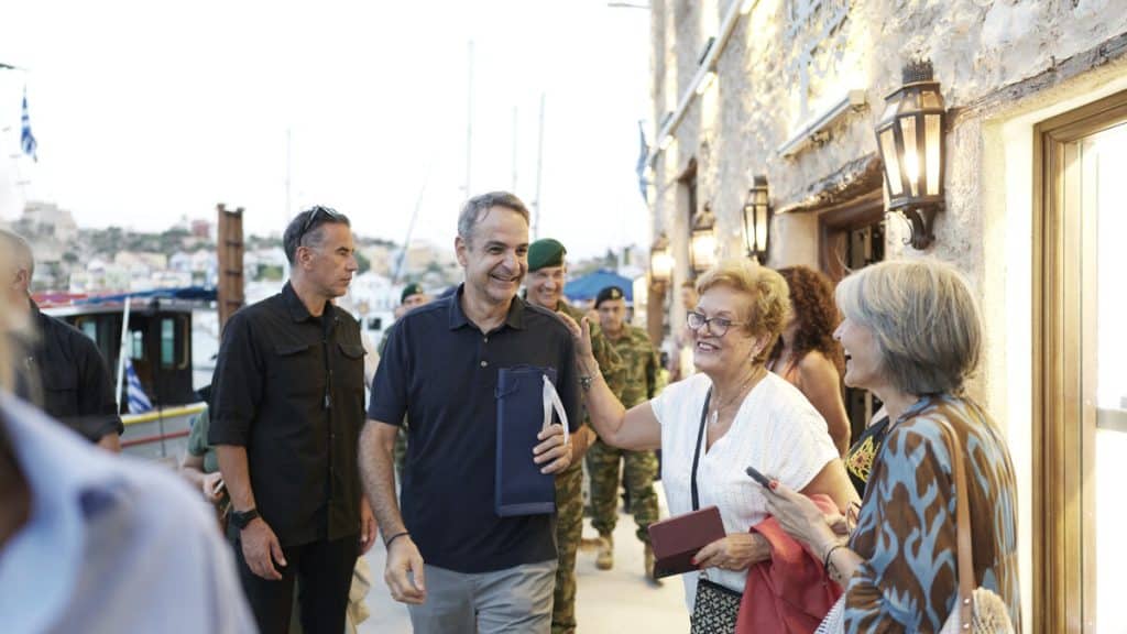 Στο Καστελλόριζο ο Μητσοτάκης με δύο ισχυρά μηνύματα σε Ερντογάν και ελληνική κοινωνία