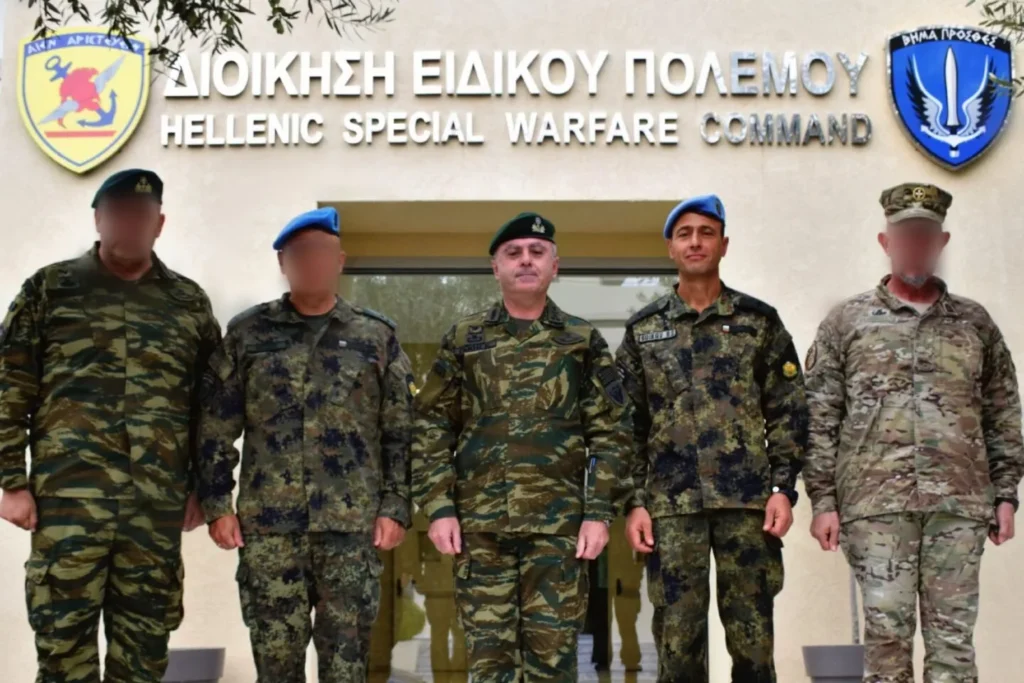 Συνάντηση διοικητή Δυνάμεων Ειδικών Επιχειρήσεων της Βουλγαρίας με τον διοικητή της Διοίκησης Ειδικού Πολέμου Συνάντηση διοικητή Δυνάμεων Ειδικών Επιχειρήσεων της Βουλγαρίας με τον διοικητή της Διοίκησης Ειδικού Πολέμου